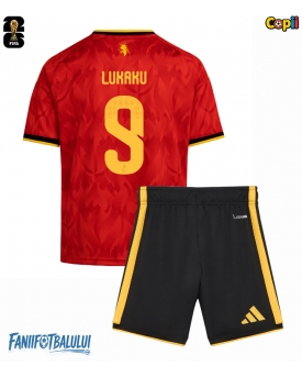 Belgia Romelu Lukaku #9 Echipament de Fotbal Replică Mondial 2026 Copii Acasa (+ Șorturi)